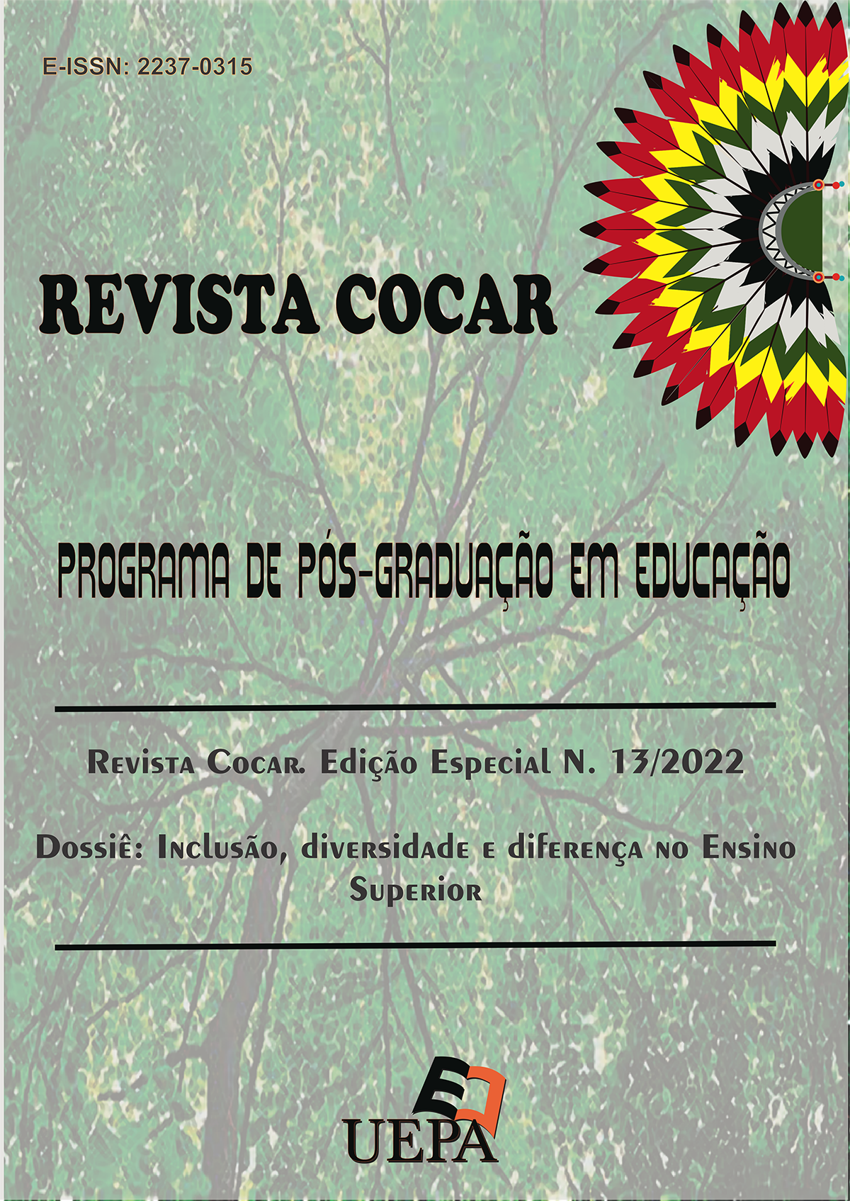 					Visualizar n. 13 (2022): Dossiê: Inclusão, diversidade e diferença no ensino superior
				